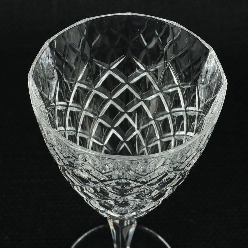 Vintage Water Goblet Dauphine by CRISTAL D'ARQUES-DURAND Set of Two